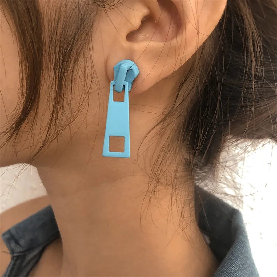 Zip Earrings