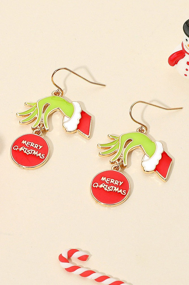 Christmas Drop Earrings
