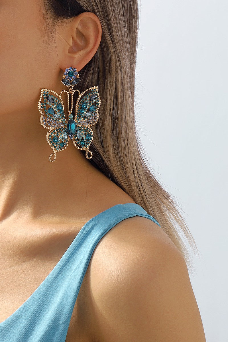 Butterfly Sparkle Earring