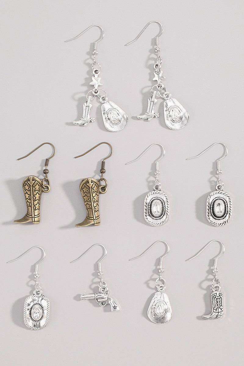 Cowboy Time Earrings