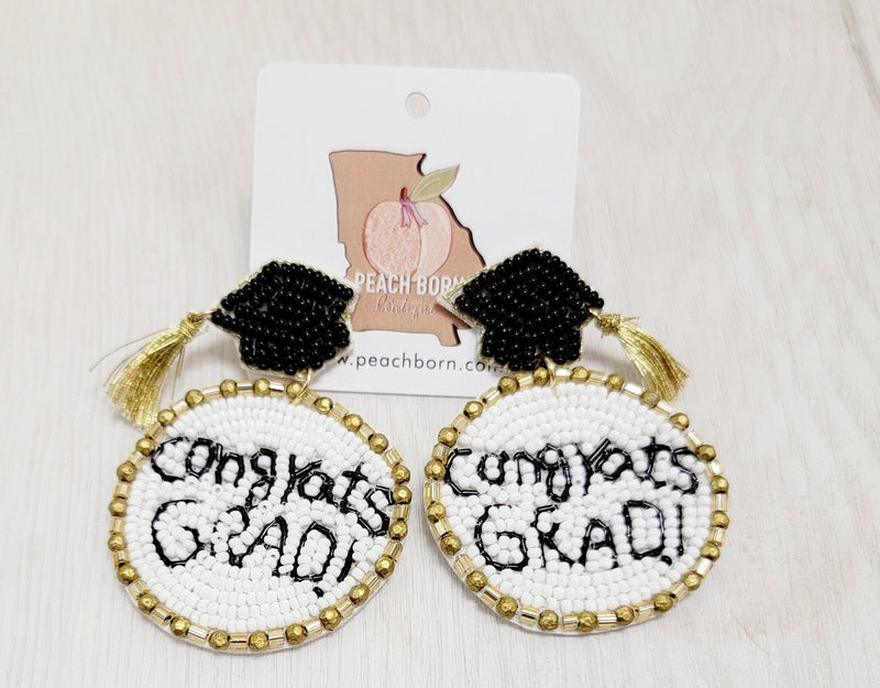 Grad Earrings