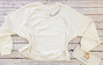 Elegant Peach Crewneck