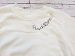 Elegant Peach Crewneck
