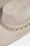 Braided Strap Cowgirl Hat