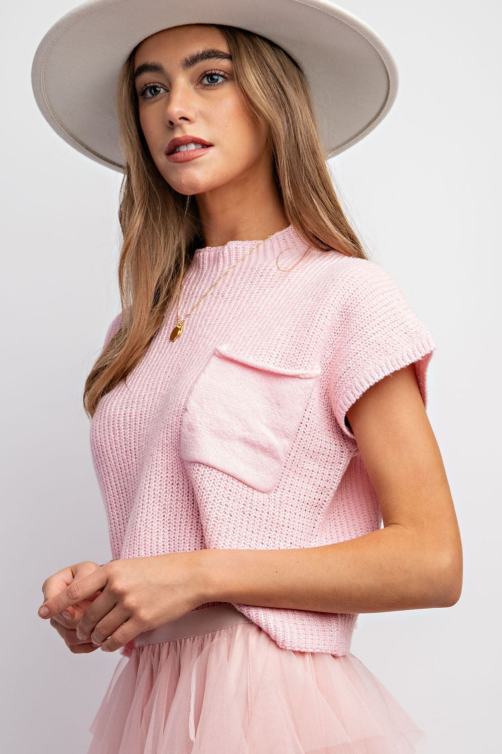 Sweater Crop Top
