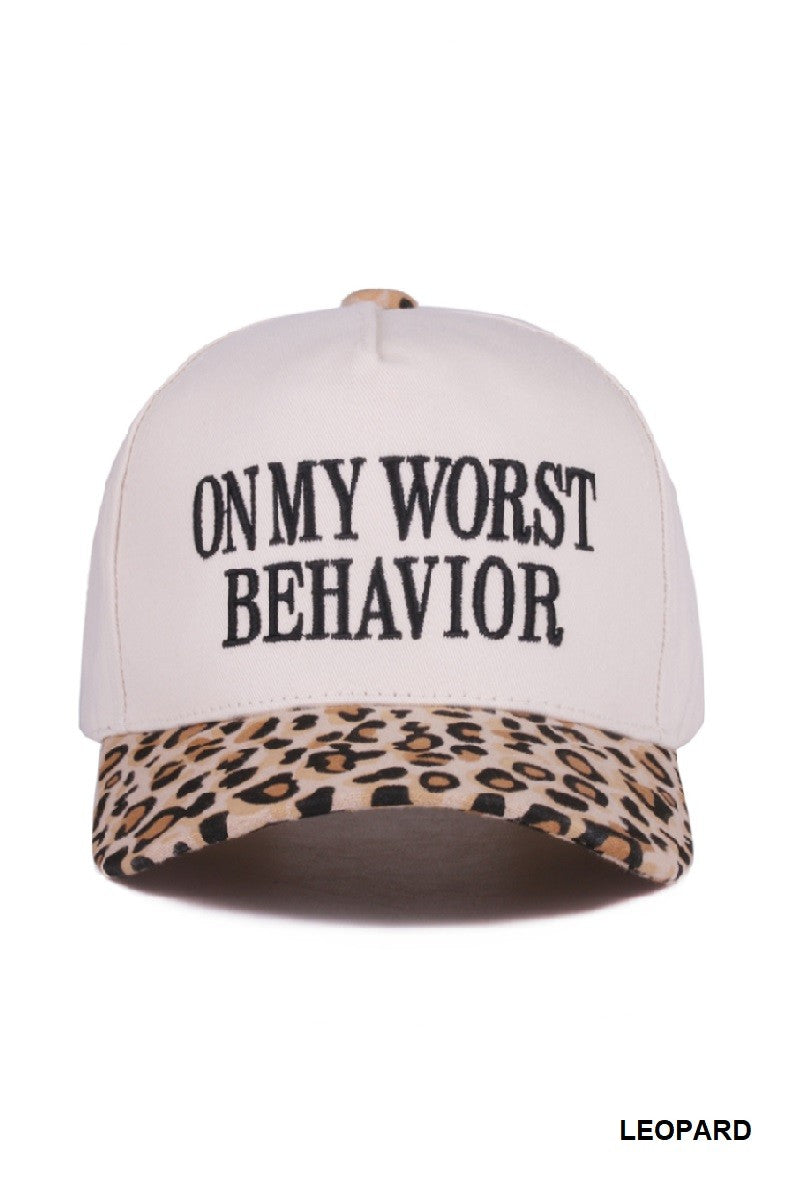 Worst Behavior Hat