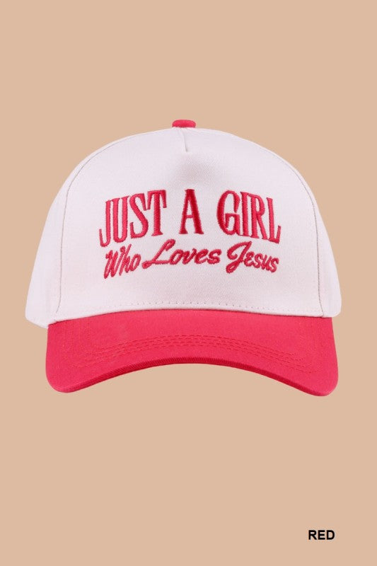 Trucker Hat (Girl Loves Jesus)