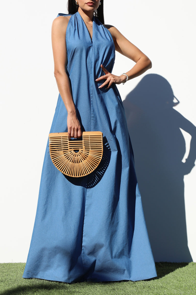Denim Ties Dress