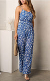 Flower Blues Jumpsuit