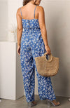 Flower Blues Jumpsuit