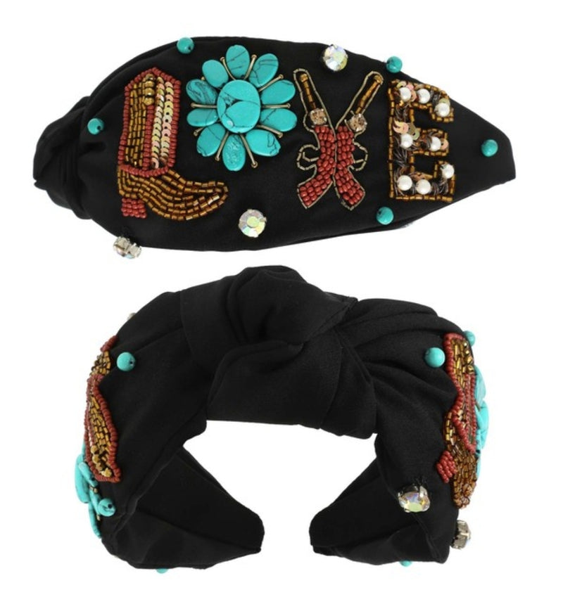 Cowgirl Love Headband