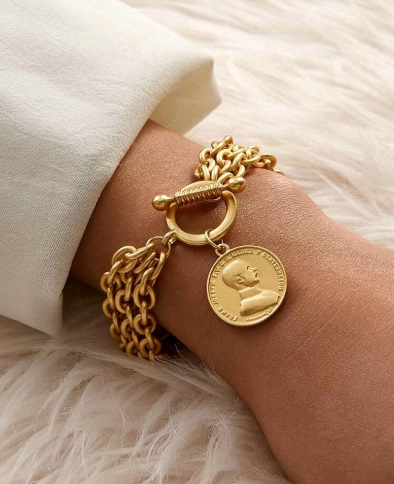Coin Bracelet