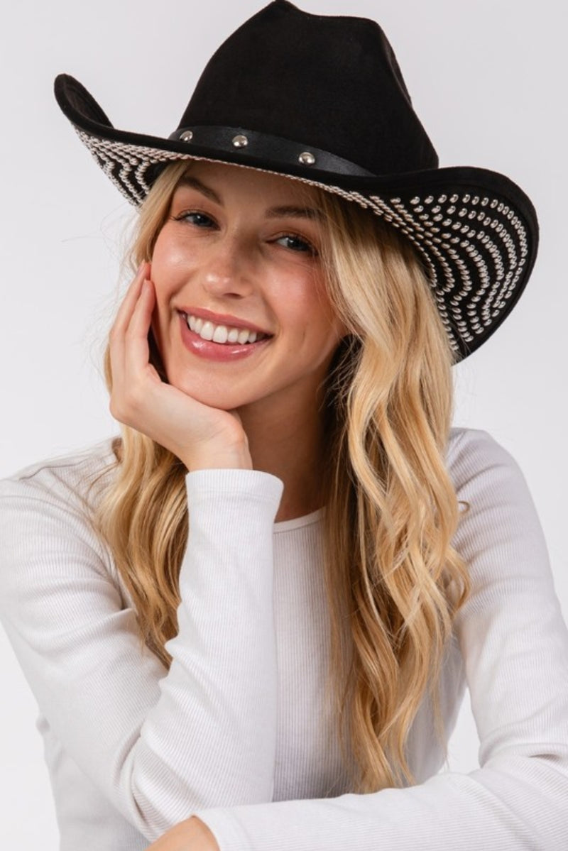 Jewel Studded Hat