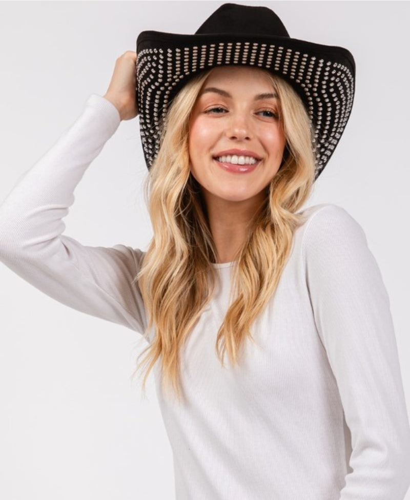 Jewel Studded Hat