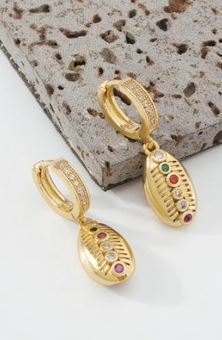 Sea Diamonds Earrings