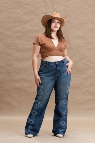 Denim Aztec