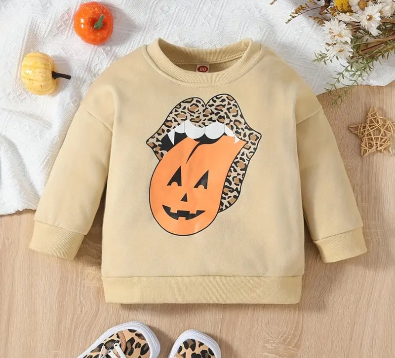 Mouth Full Pumpkin Top