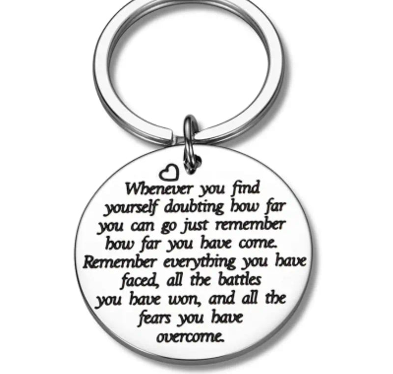 Encouragement keychain