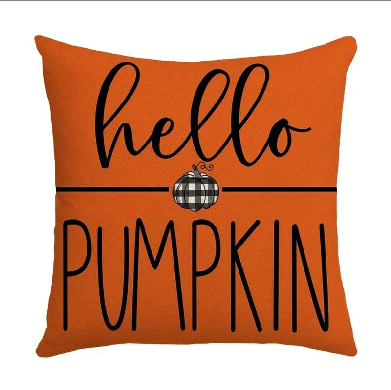 Hello Pumpkin Pillow