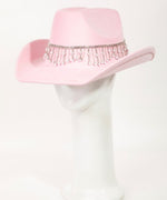 Diamonds and Pearls Cowgirl Hat