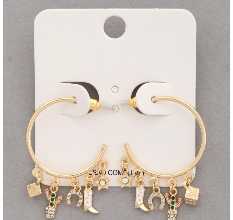 Western Dangles Earrings