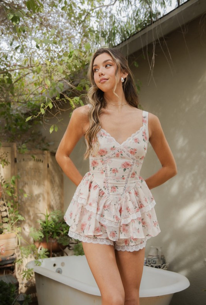 Floral Summer Romper