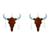 Cattle Charm Earrings