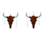 Cattle Charm Earrings