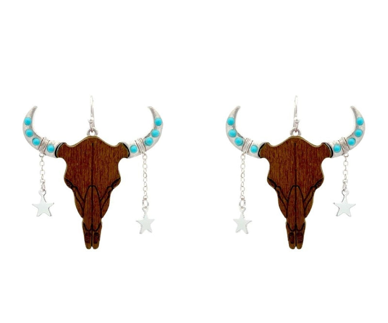 Cattle Charm Earrings