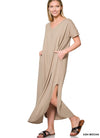 Peachy Basic Dress