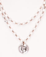 Coin Beads Necklace